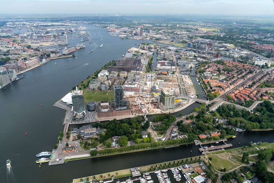 Overhoeks Amsterdam Luchtfoto