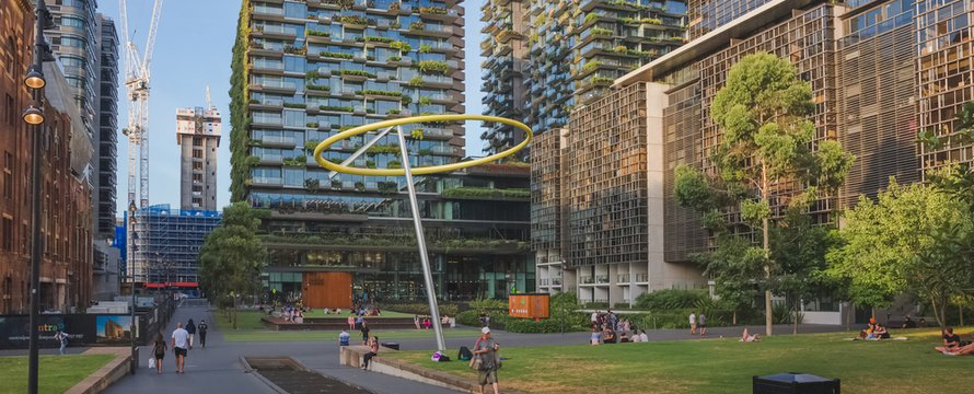 Functiemenging in een buitenwijk van Sydney, Australië