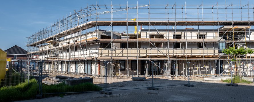 Aanbouw nieuwe wijk
