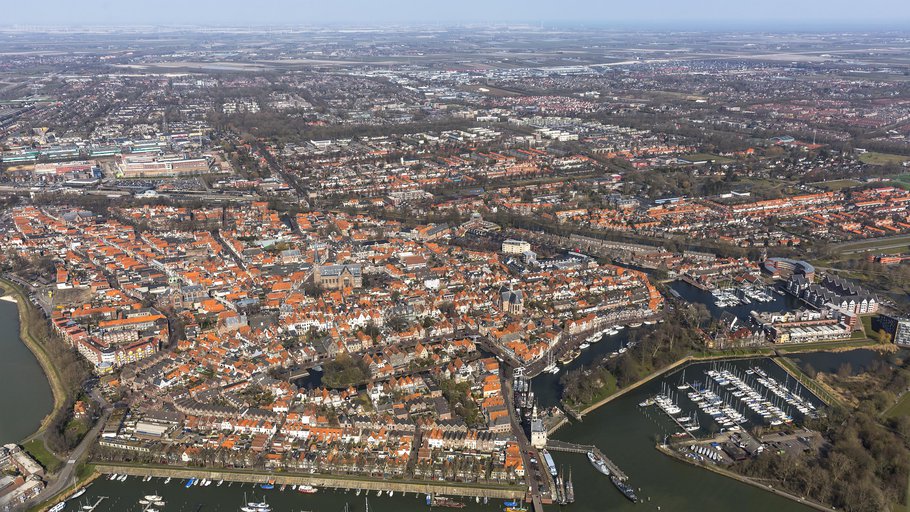 Luchtfoto Hoorn