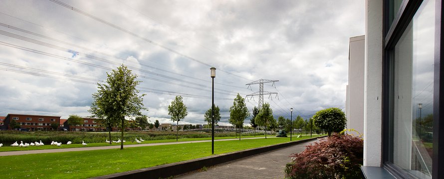 De wijk Nesselande in Rotterdam