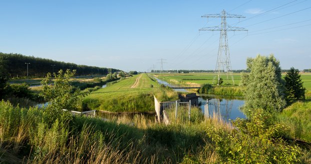 Polderlandschap in Haarlemmermeer