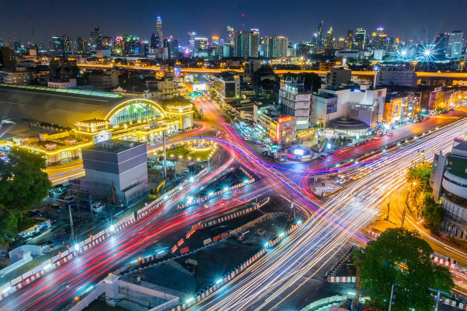 Mobiliteit in Bangkok, Thailland