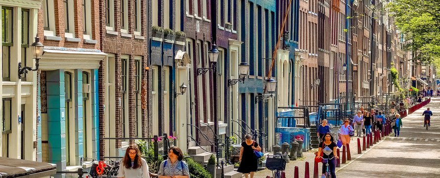 Amsterdam straat djedj