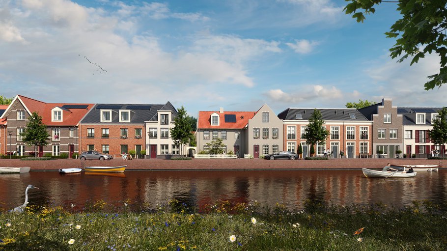 In Weespersluis realiseren BPD en samenwerkingspartners een nieuw ‘woonlandschap’: integrale gebiedsontwikkeling combineert wonen, water en natuur