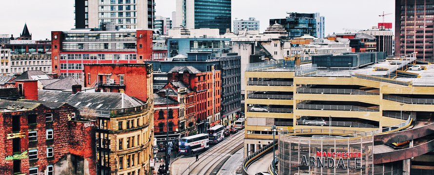 Manchester -> Photo by William McCue on Unsplash