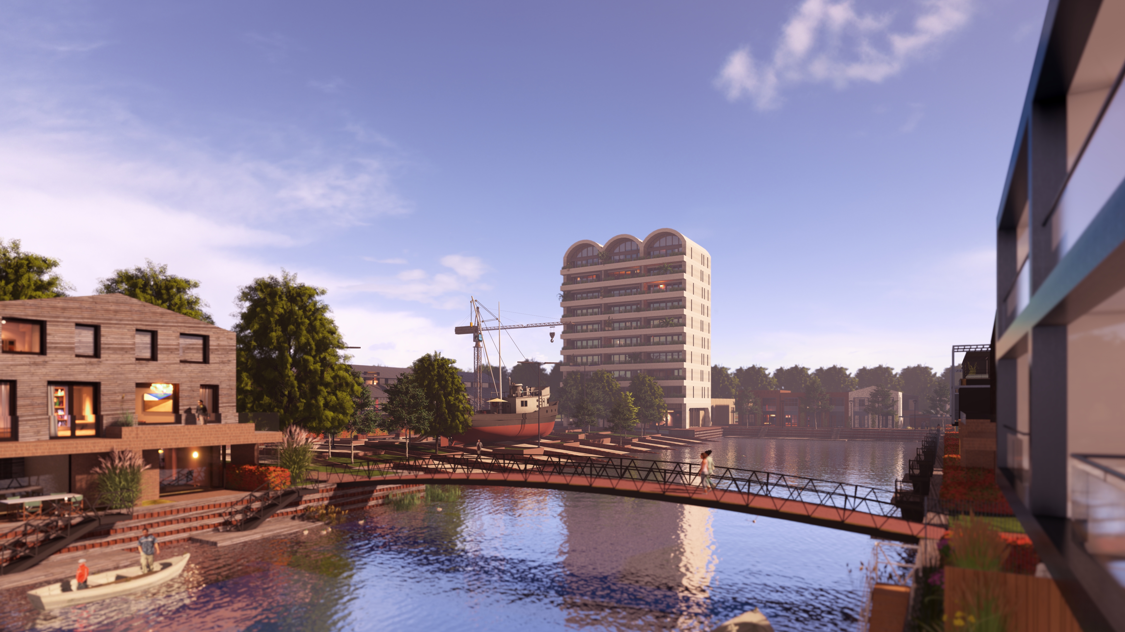 Gebiedsontwikkeling Noordpoort: patchwork aan het water